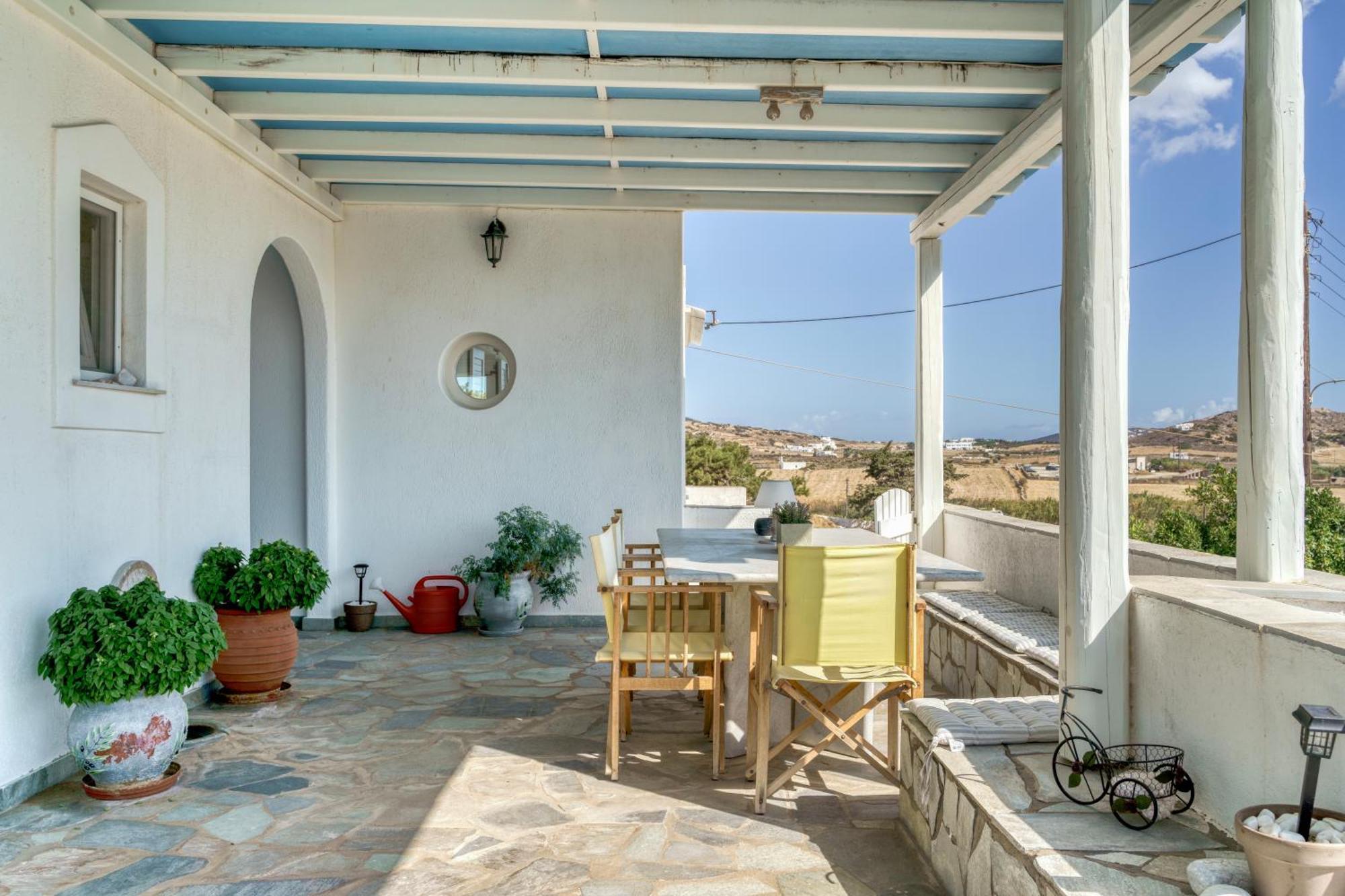فيلا Kafkis House, Paros Dhragoulas المظهر الخارجي الصورة